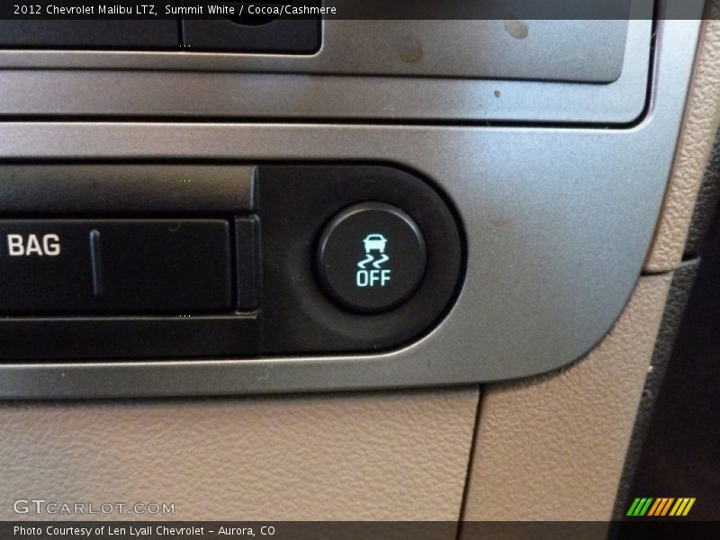 Summit White / Cocoa/Cashmere 2012 Chevrolet Malibu LTZ