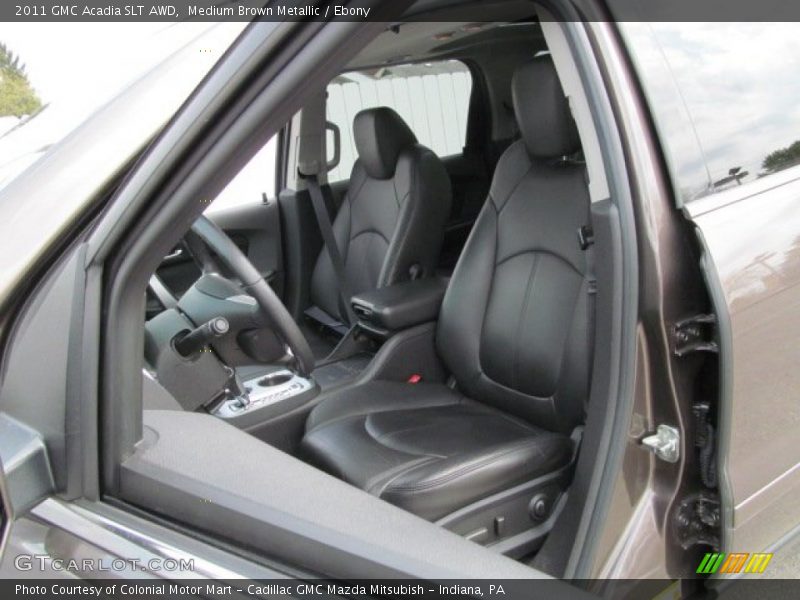 Medium Brown Metallic / Ebony 2011 GMC Acadia SLT AWD