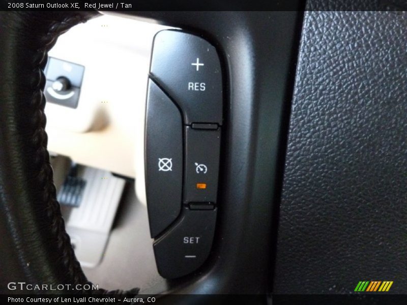 Red Jewel / Tan 2008 Saturn Outlook XE