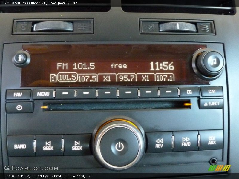 Audio System of 2008 Outlook XE