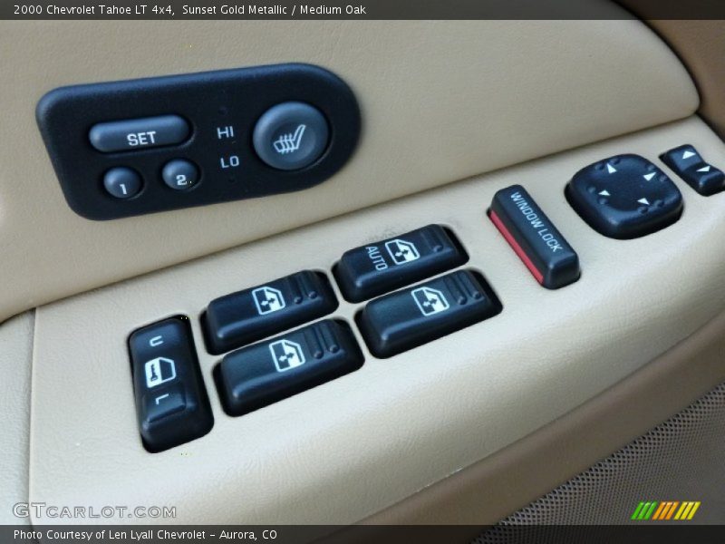 Sunset Gold Metallic / Medium Oak 2000 Chevrolet Tahoe LT 4x4