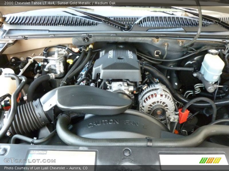 Sunset Gold Metallic / Medium Oak 2000 Chevrolet Tahoe LT 4x4