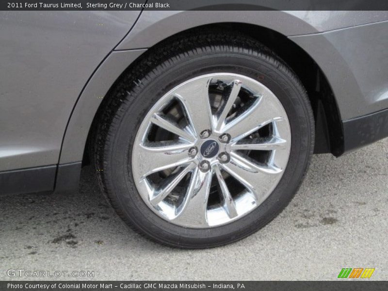 Sterling Grey / Charcoal Black 2011 Ford Taurus Limited