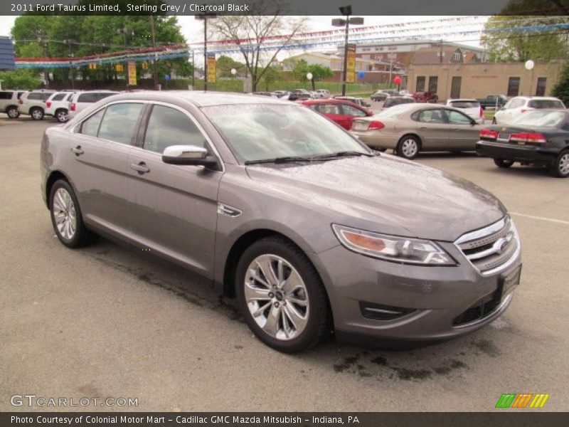 Sterling Grey / Charcoal Black 2011 Ford Taurus Limited
