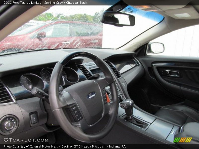 Sterling Grey / Charcoal Black 2011 Ford Taurus Limited