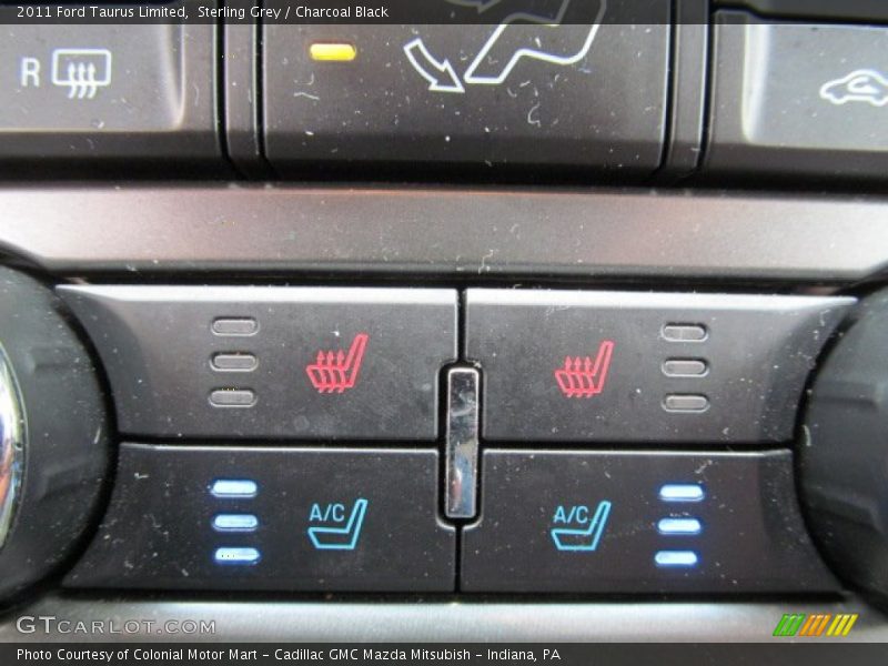 Sterling Grey / Charcoal Black 2011 Ford Taurus Limited