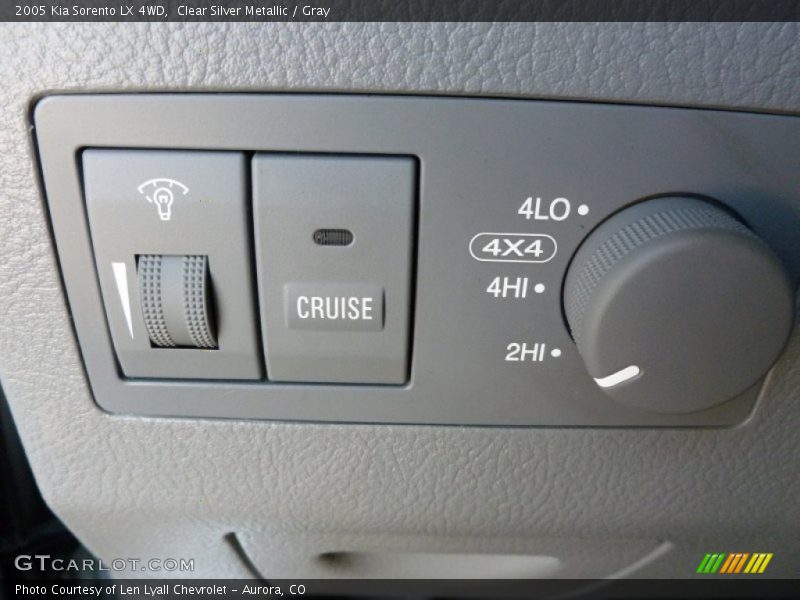 Clear Silver Metallic / Gray 2005 Kia Sorento LX 4WD