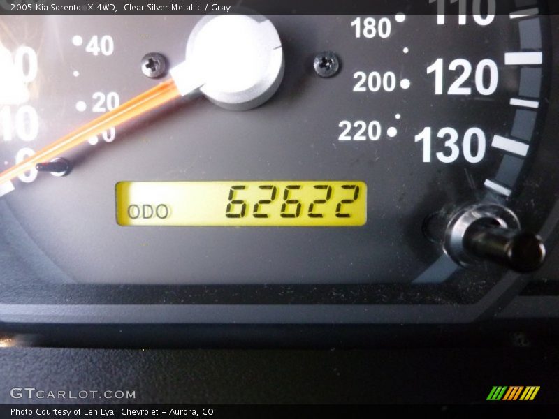 Clear Silver Metallic / Gray 2005 Kia Sorento LX 4WD