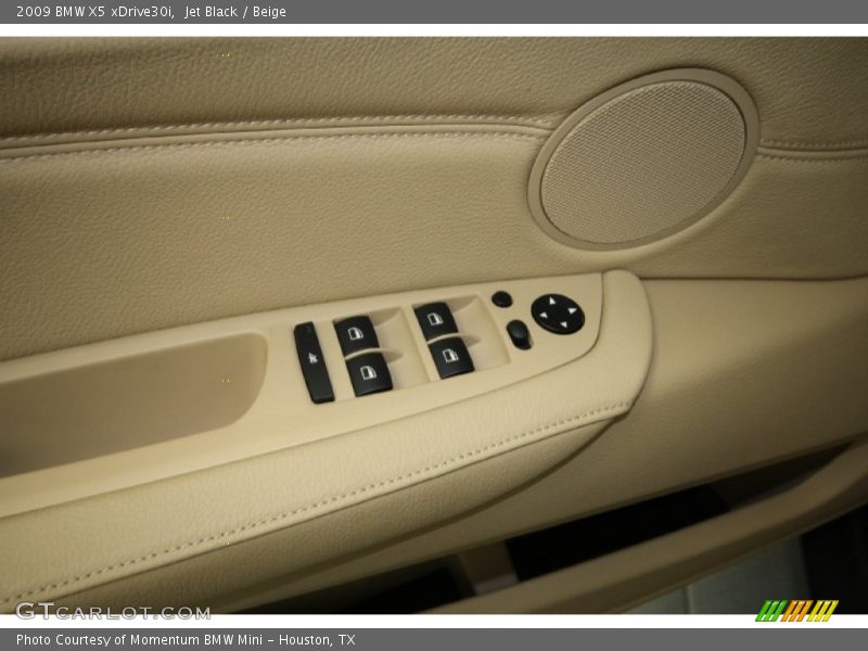 Jet Black / Beige 2009 BMW X5 xDrive30i