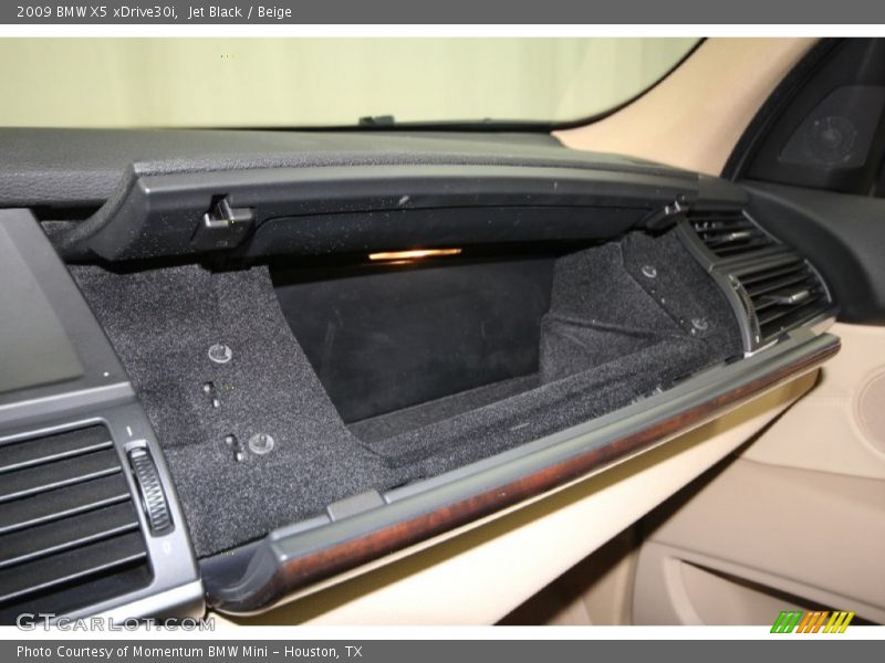 Jet Black / Beige 2009 BMW X5 xDrive30i