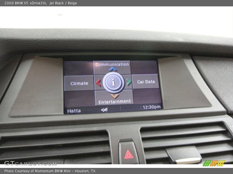 Jet Black / Beige 2009 BMW X5 xDrive30i