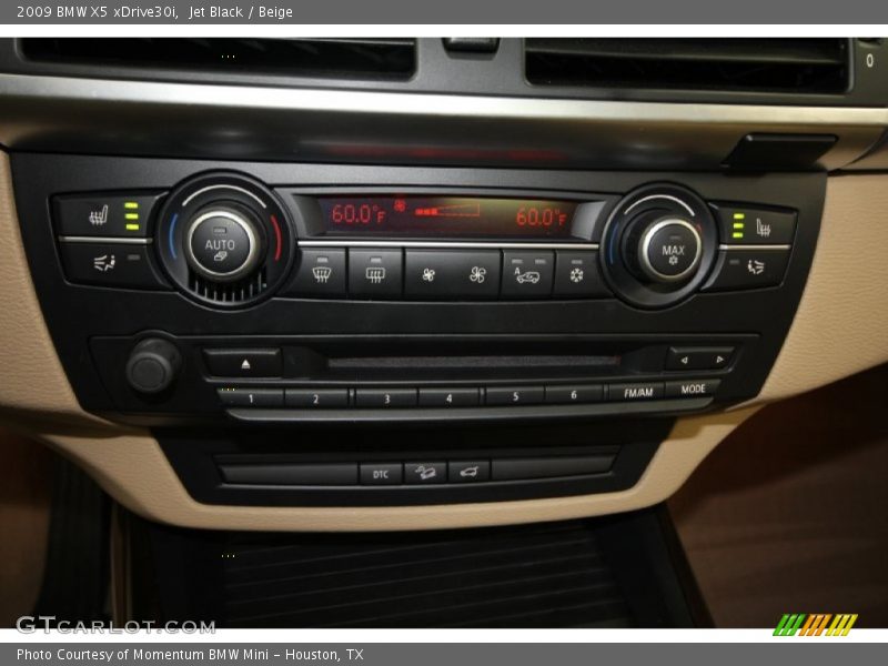Jet Black / Beige 2009 BMW X5 xDrive30i