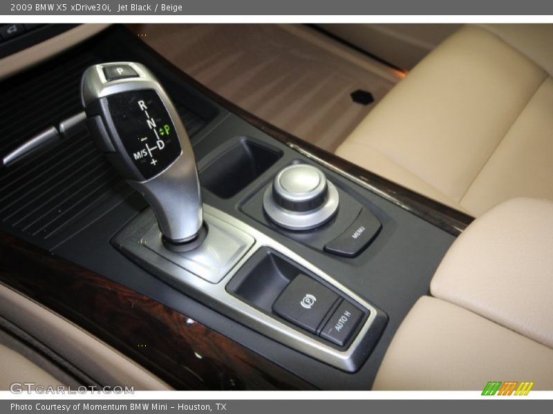 Jet Black / Beige 2009 BMW X5 xDrive30i