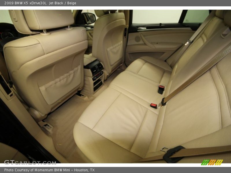 Jet Black / Beige 2009 BMW X5 xDrive30i