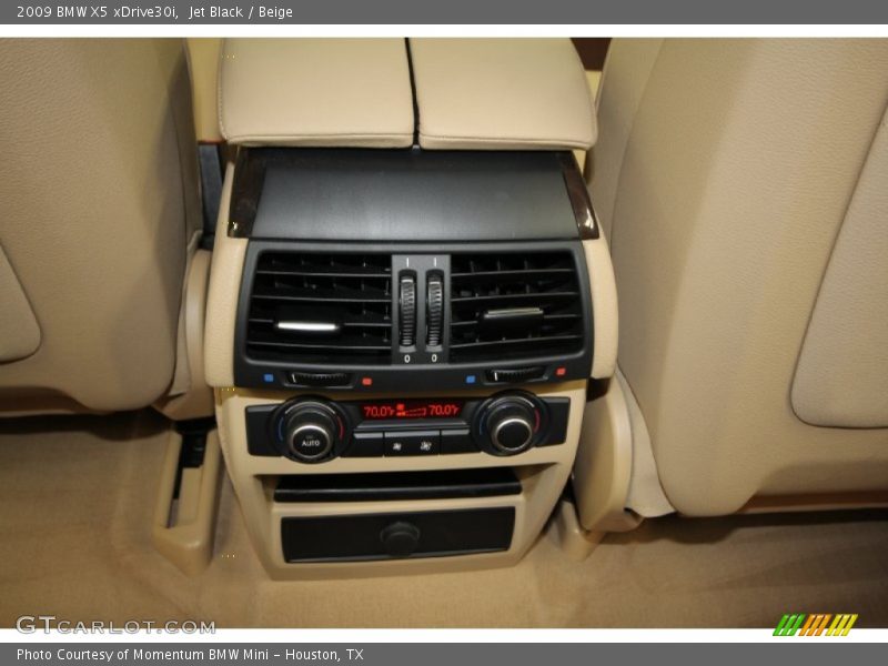 Jet Black / Beige 2009 BMW X5 xDrive30i