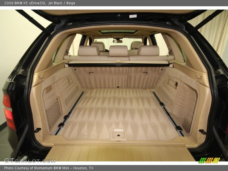 Jet Black / Beige 2009 BMW X5 xDrive30i