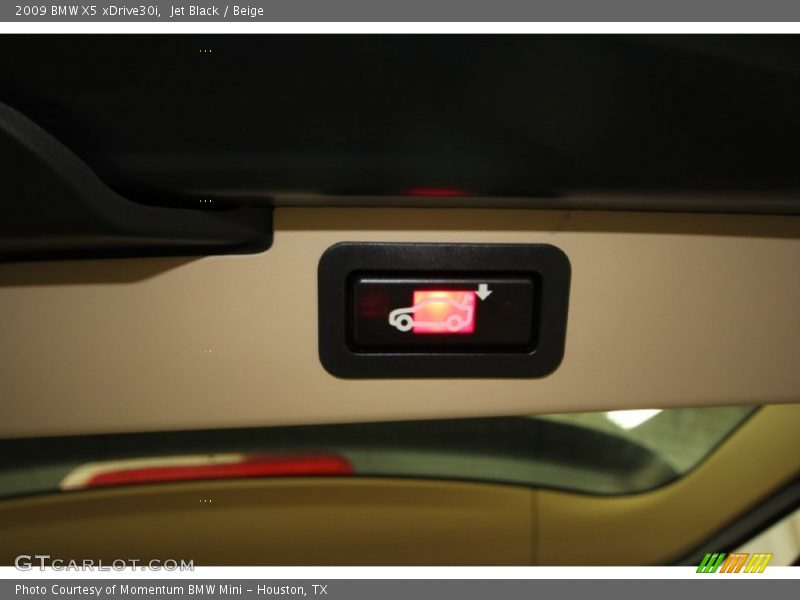 Jet Black / Beige 2009 BMW X5 xDrive30i