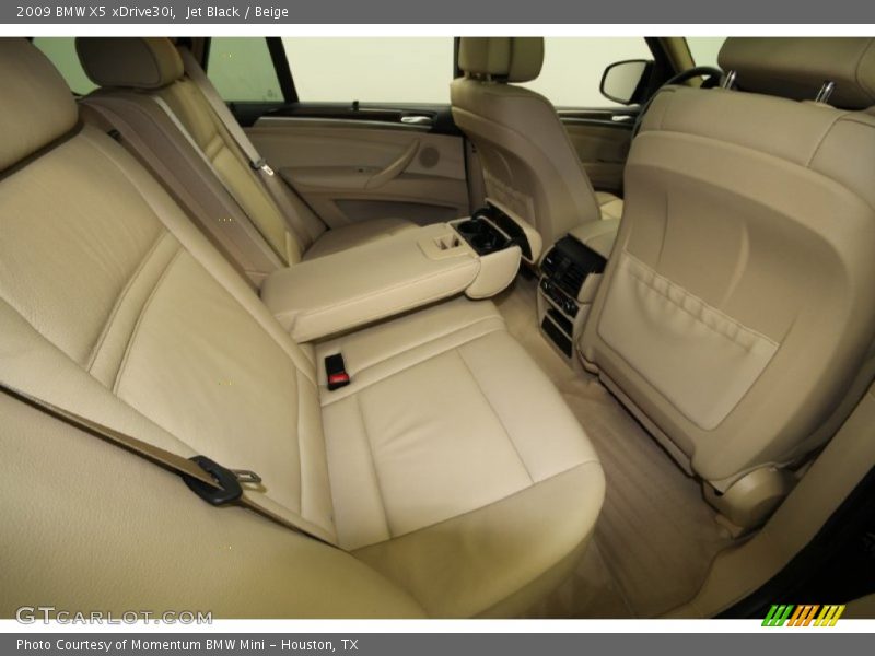 Jet Black / Beige 2009 BMW X5 xDrive30i