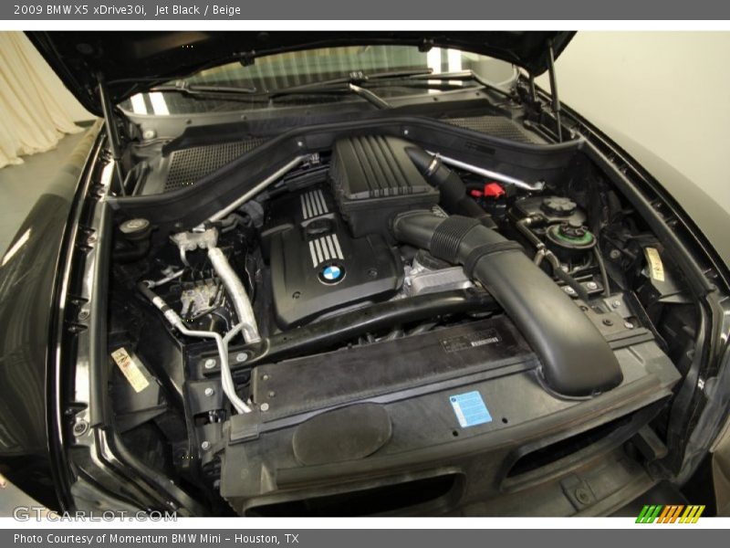 Jet Black / Beige 2009 BMW X5 xDrive30i