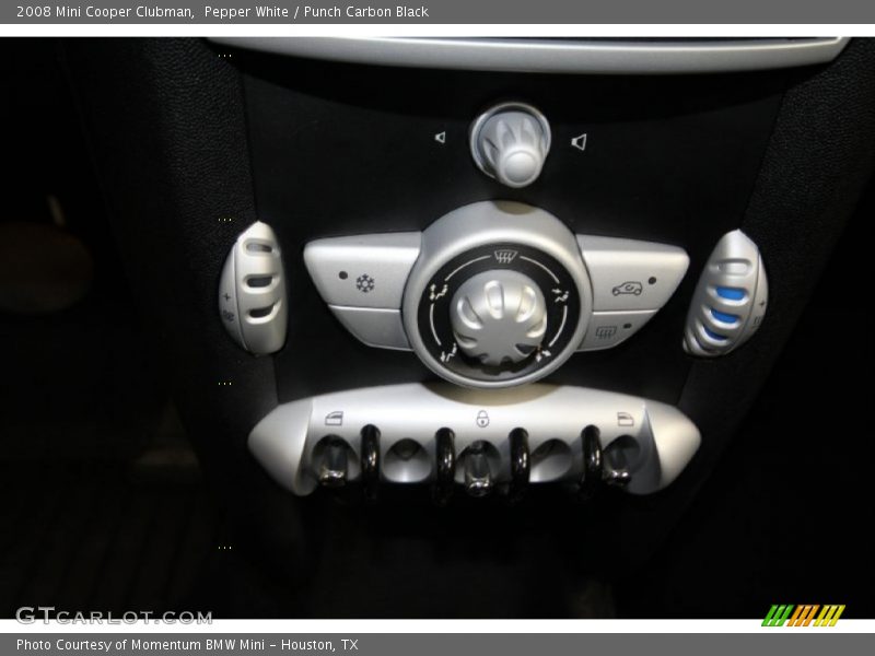 Pepper White / Punch Carbon Black 2008 Mini Cooper Clubman