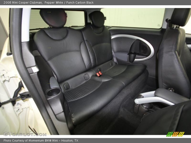 Pepper White / Punch Carbon Black 2008 Mini Cooper Clubman