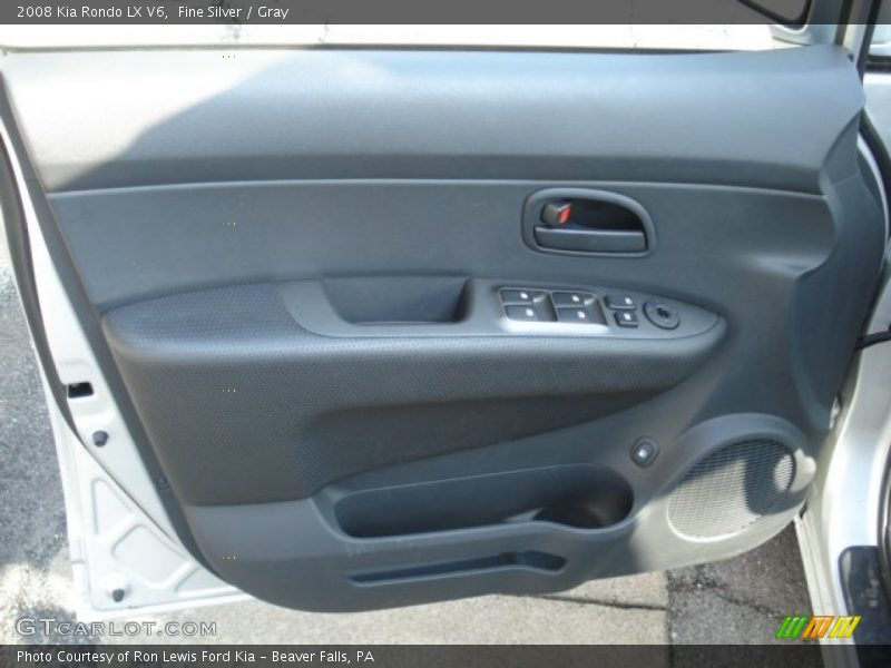 Fine Silver / Gray 2008 Kia Rondo LX V6