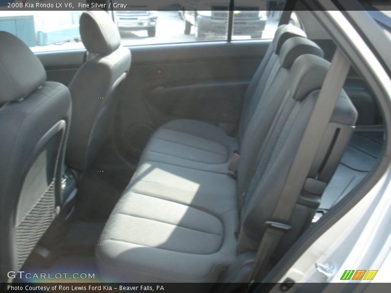 Fine Silver / Gray 2008 Kia Rondo LX V6