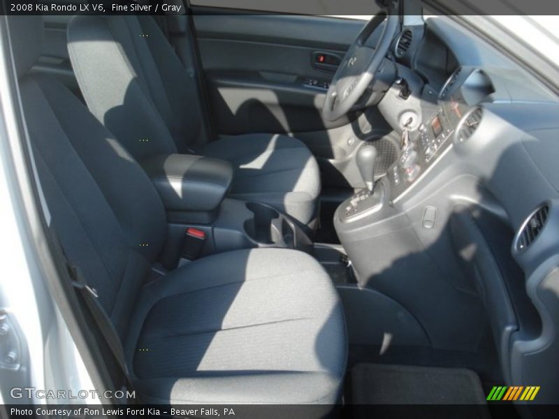 Fine Silver / Gray 2008 Kia Rondo LX V6