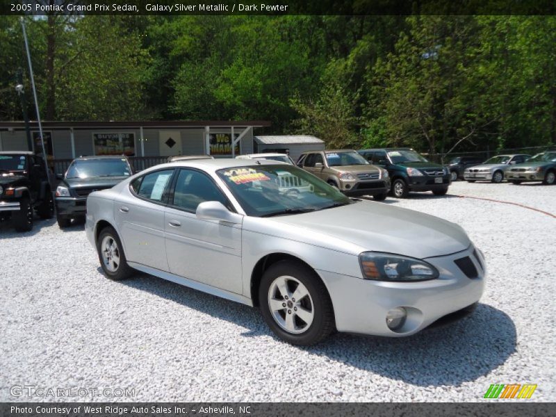 Galaxy Silver Metallic / Dark Pewter 2005 Pontiac Grand Prix Sedan