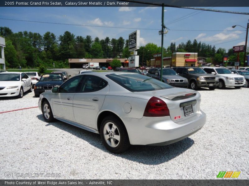 Galaxy Silver Metallic / Dark Pewter 2005 Pontiac Grand Prix Sedan