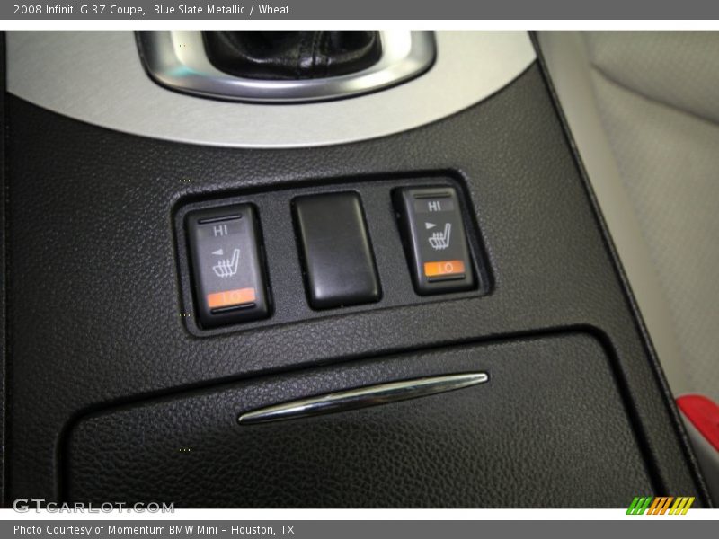 Blue Slate Metallic / Wheat 2008 Infiniti G 37 Coupe