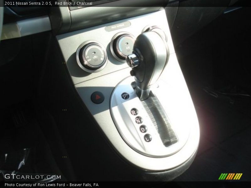 Red Brick / Charcoal 2011 Nissan Sentra 2.0 S