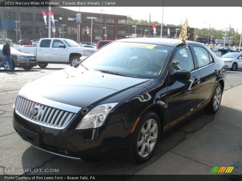 Tuxedo Black Metallic / Camel 2010 Mercury Milan I4 Premier