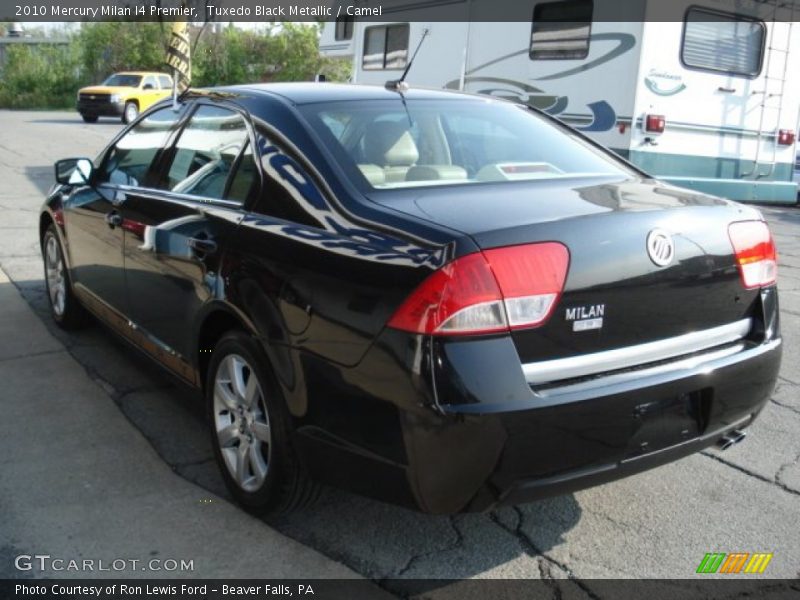 Tuxedo Black Metallic / Camel 2010 Mercury Milan I4 Premier