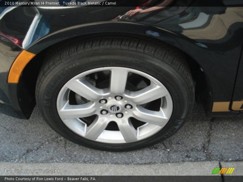 Tuxedo Black Metallic / Camel 2010 Mercury Milan I4 Premier