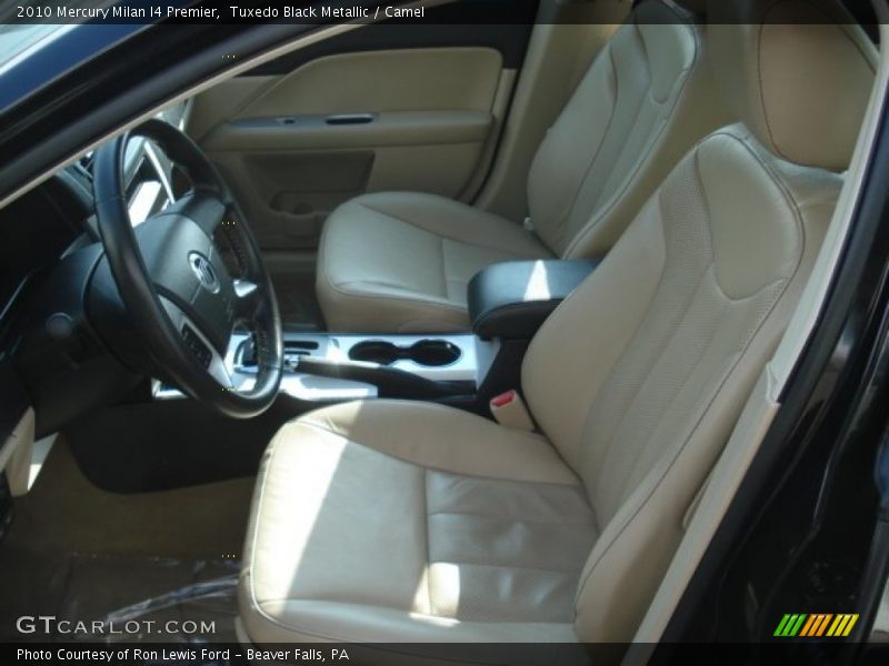 Tuxedo Black Metallic / Camel 2010 Mercury Milan I4 Premier