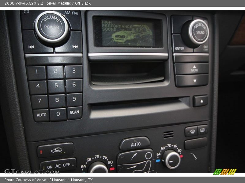 Silver Metallic / Off Black 2008 Volvo XC90 3.2