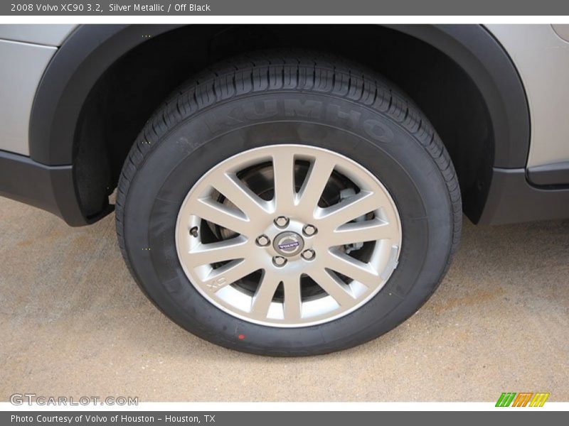 Silver Metallic / Off Black 2008 Volvo XC90 3.2