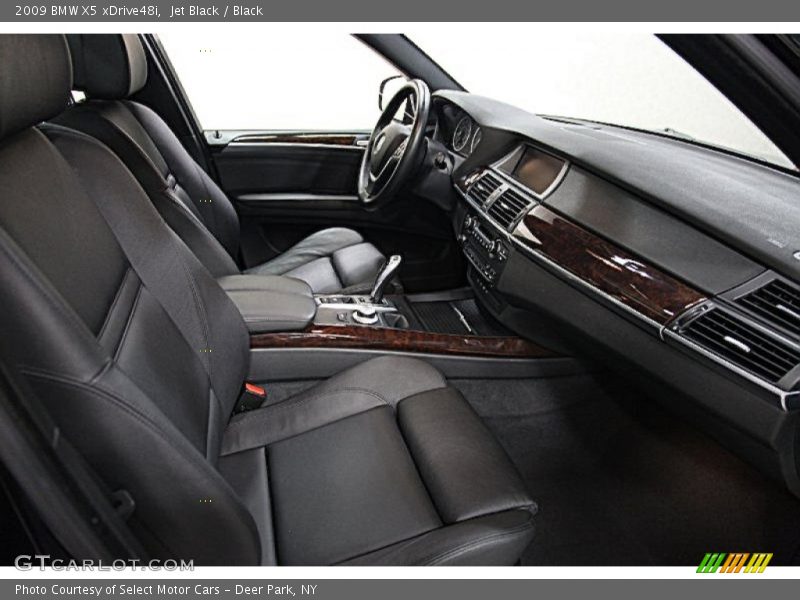Jet Black / Black 2009 BMW X5 xDrive48i