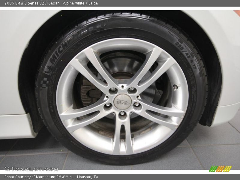 Alpine White / Beige 2006 BMW 3 Series 325i Sedan