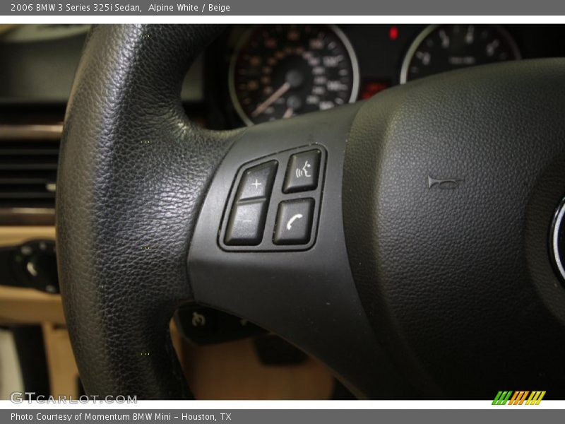 Alpine White / Beige 2006 BMW 3 Series 325i Sedan