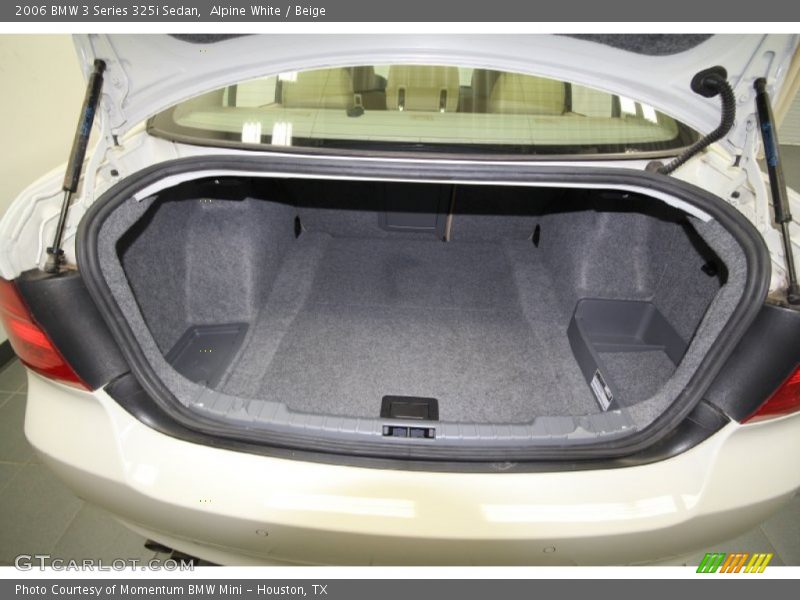 Alpine White / Beige 2006 BMW 3 Series 325i Sedan