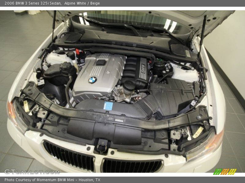 Alpine White / Beige 2006 BMW 3 Series 325i Sedan
