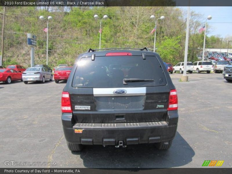 Black / Charcoal Black 2010 Ford Escape Limited V6 4WD