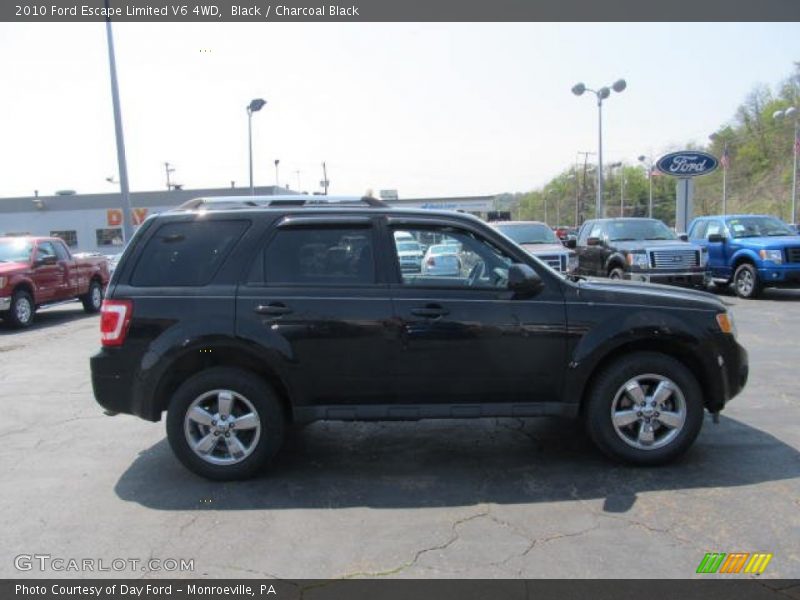 Black / Charcoal Black 2010 Ford Escape Limited V6 4WD