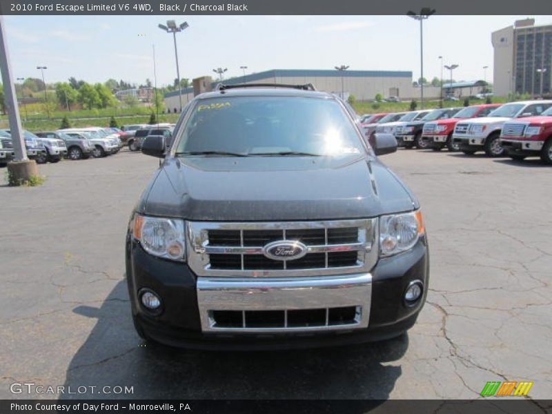 Black / Charcoal Black 2010 Ford Escape Limited V6 4WD