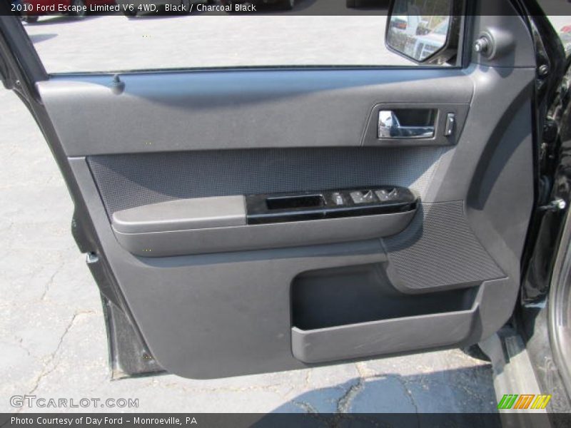 Black / Charcoal Black 2010 Ford Escape Limited V6 4WD