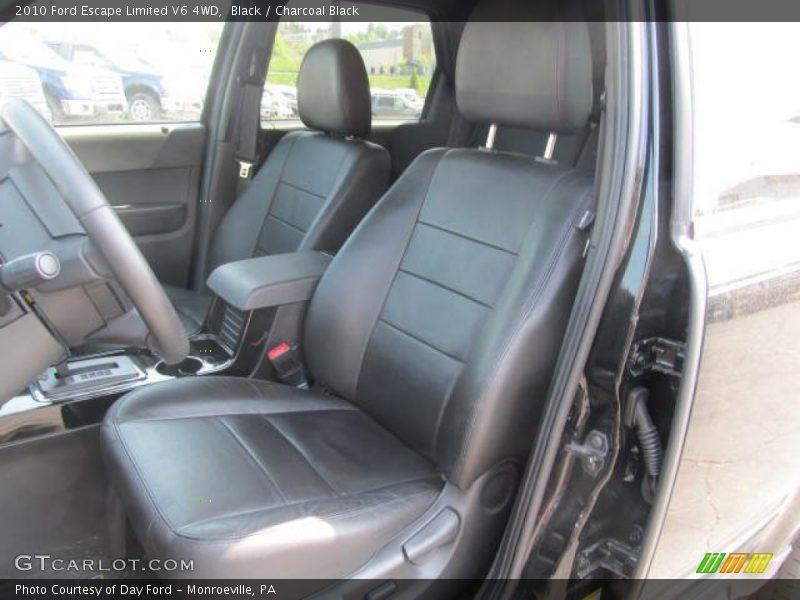 Black / Charcoal Black 2010 Ford Escape Limited V6 4WD