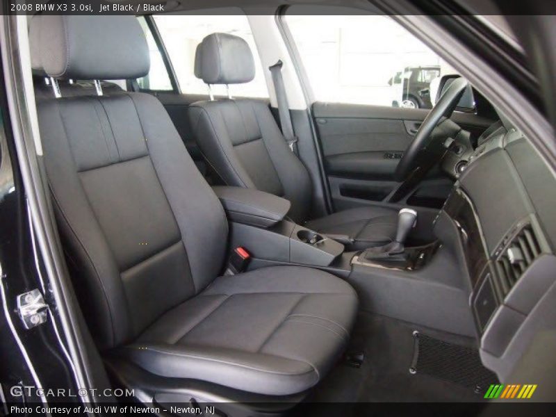 Jet Black / Black 2008 BMW X3 3.0si