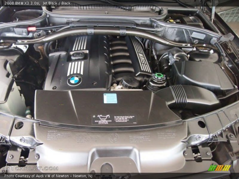 Jet Black / Black 2008 BMW X3 3.0si